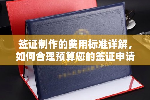 怀安签证制作的费用标准详解，如何合理预算您的签证申请成本